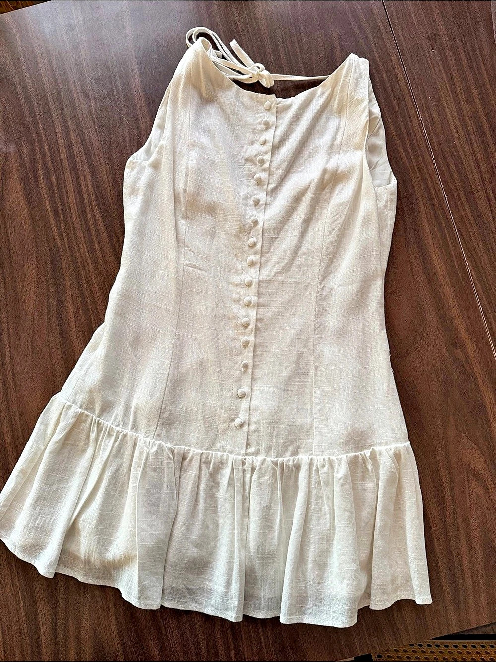 Peppermayo Maggie Linen Mini Dress - Picture 4 of 8